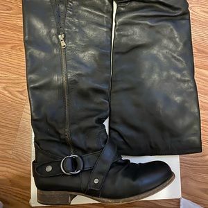 Aldo Black Leather (real) Boots